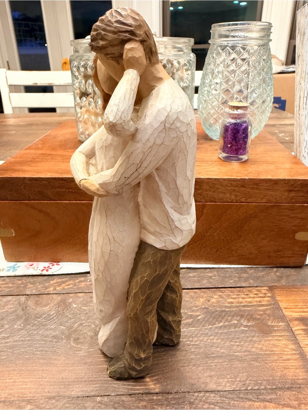 2011 Willow Tree by Susan Lordi "Together" Sculpted Hand-Painted Figurine 9" EUC - Picture 6 of 10